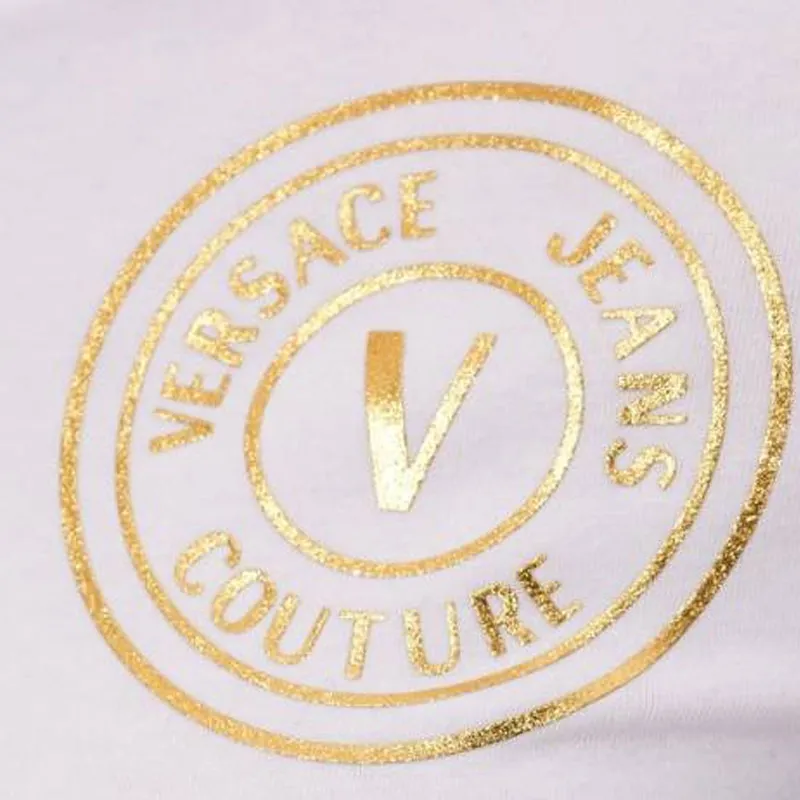 VERSACE JEANS Logo Embellished Dress-4