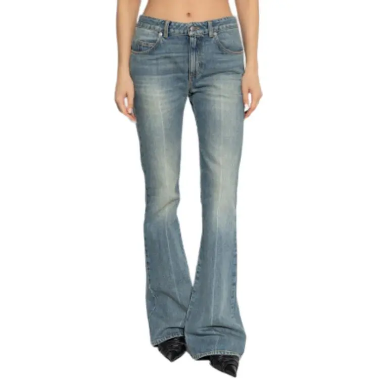 Alexander McQueen Flared Slim Fit Jeans-1