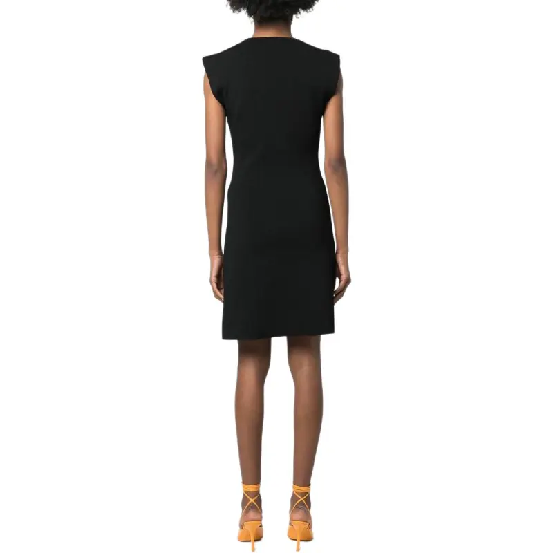 Yves Salomon Fine ribbed Sleeveless Mini Dress-2