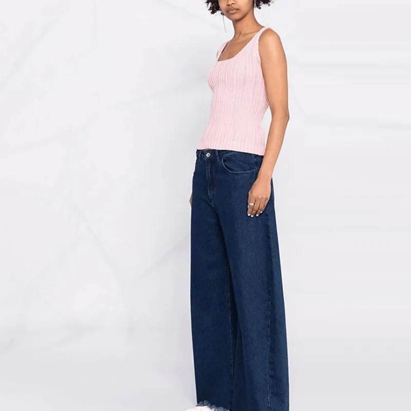 Blumarine Knitted Sleeveless Top-3