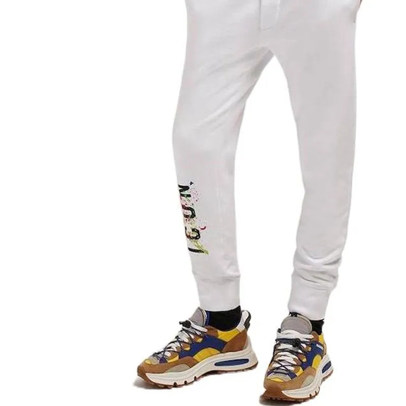 DSQUARED2 Icon print Detail Trousers-4