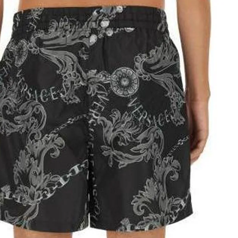 VERSACE JEANS COUTURE Casual Shorts Men's Black-5