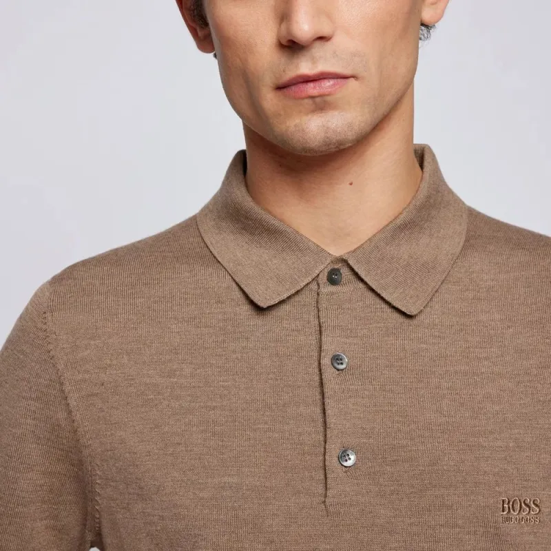 HUGO BOSS Sweaters Men Khaki-4