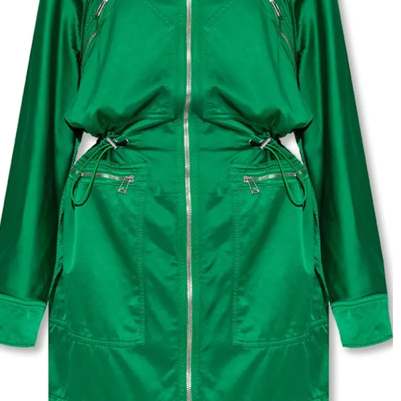 Bottega Veneta SS23 Coat Women's Green-4