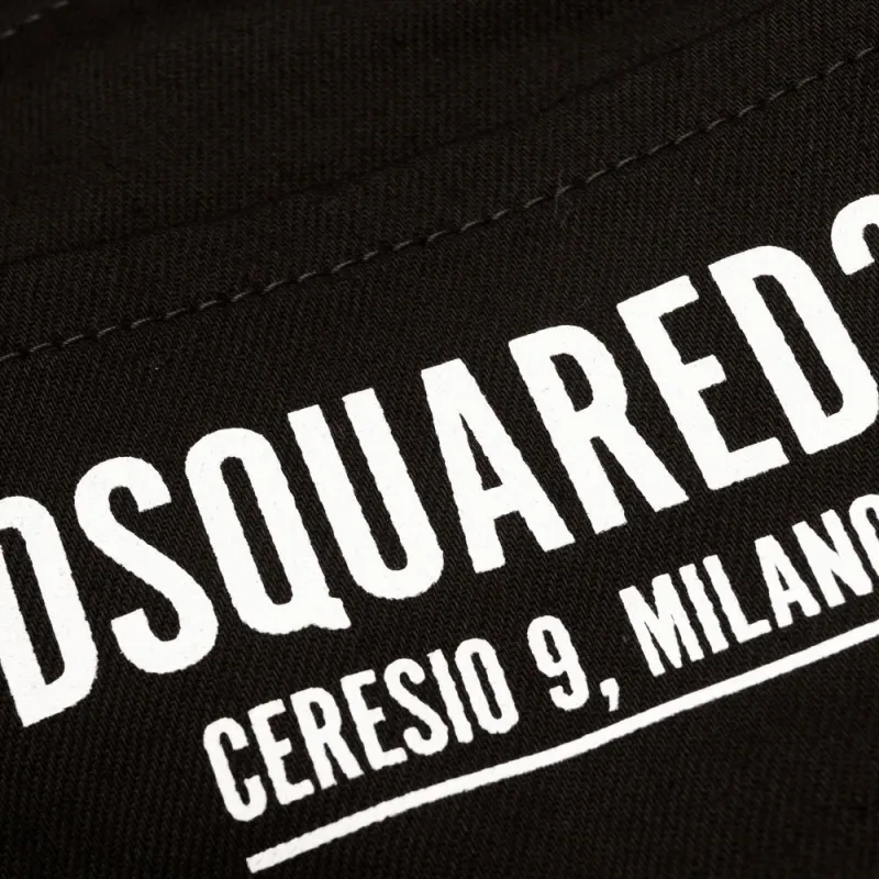 DSQUARED2 Rear Logo print Skinny Jeans-5
