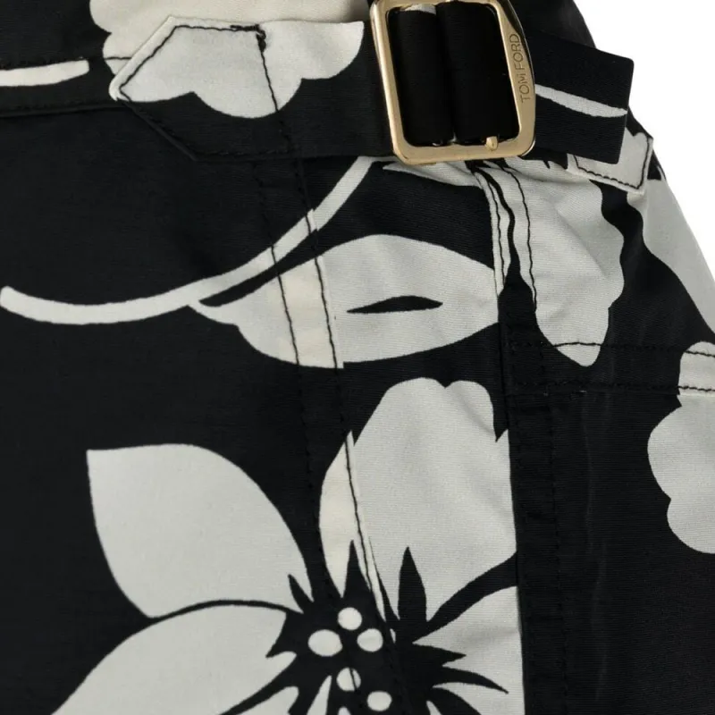 TOM FORD Floral-print Swim Shorts-4
