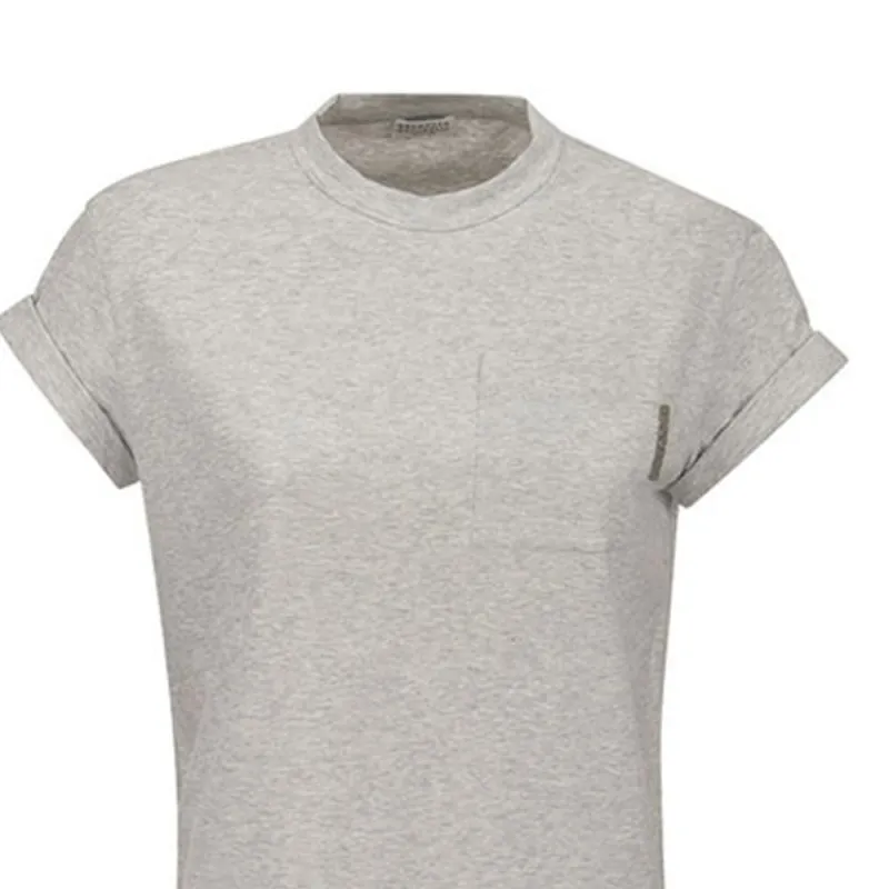 Brunello Cucinelli T Shirt Women's Gray-3