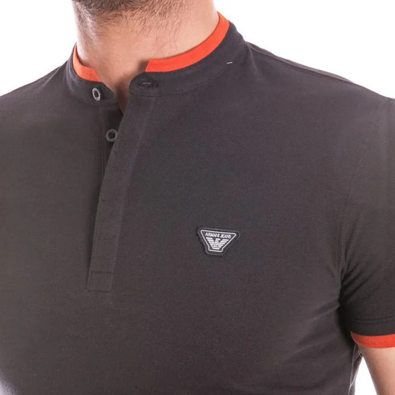 ARMANI JEANS T Shirt Men's Black-3