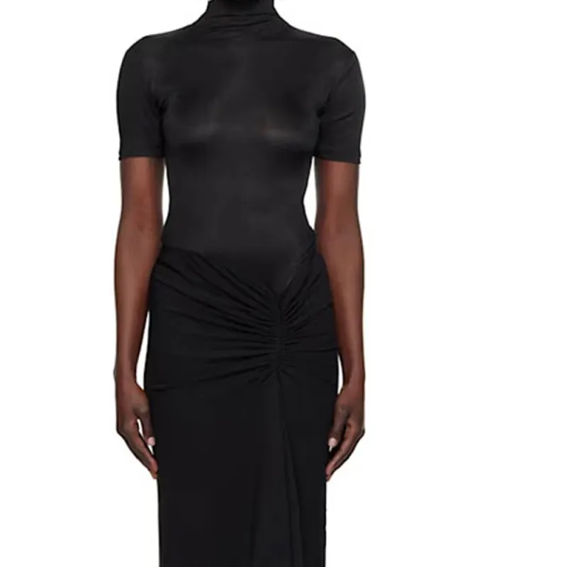 CHRISTOPHER ESBER Short Sleeved Dresses Women's Black-4