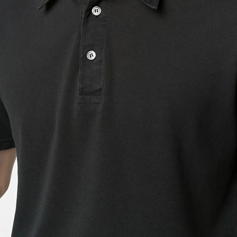 FEDELI Short sleeved Cotton Polo Shirt-4