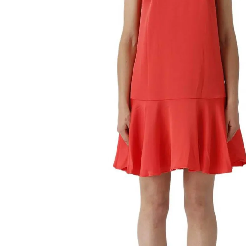 MICHAEL MICHAEL KORS Satin Chain Tank Dress-4