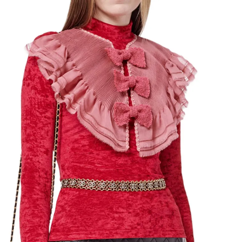 CHANEL T Shirts Women's Pink-4