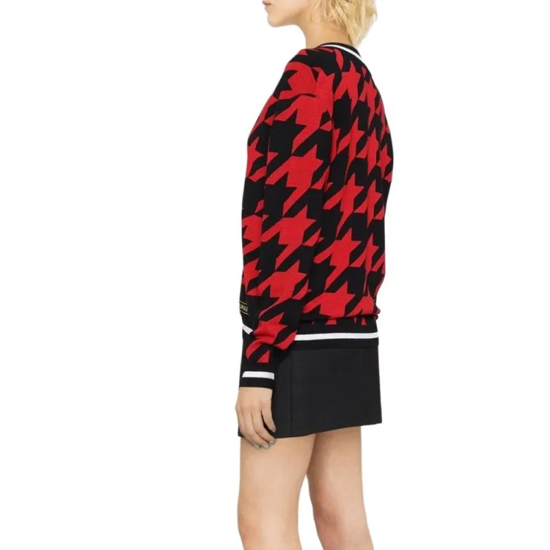 BALMAIN FW22 Sweater Women's Red-2