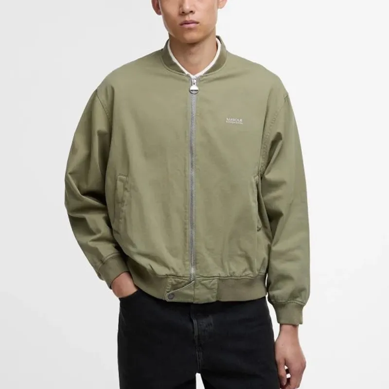 BARBOUR SS25 Jackets & Coats Men's Faded Olive Green-2