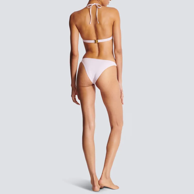 BALMAIN Two Piece Swimsuit Women's Pink-4