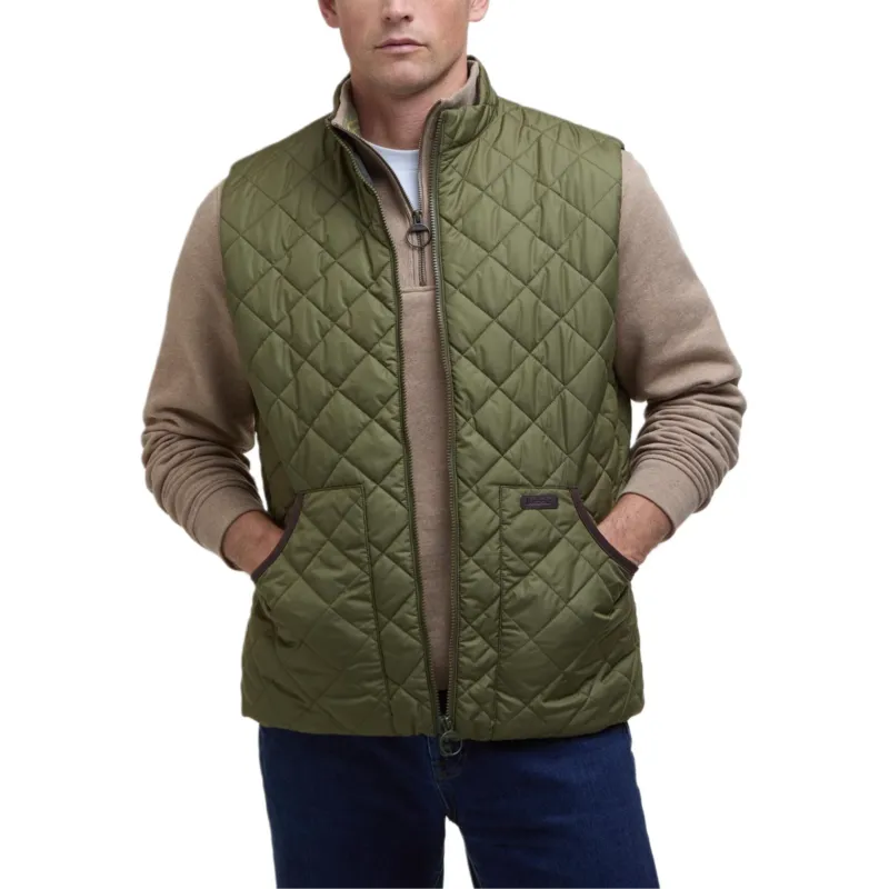 BARBOUR Vests Men Dark Green-2