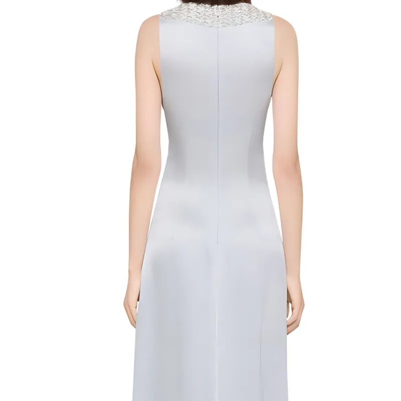 Givenchy SS25 Sleeveless Dress Women's Light Blue-4