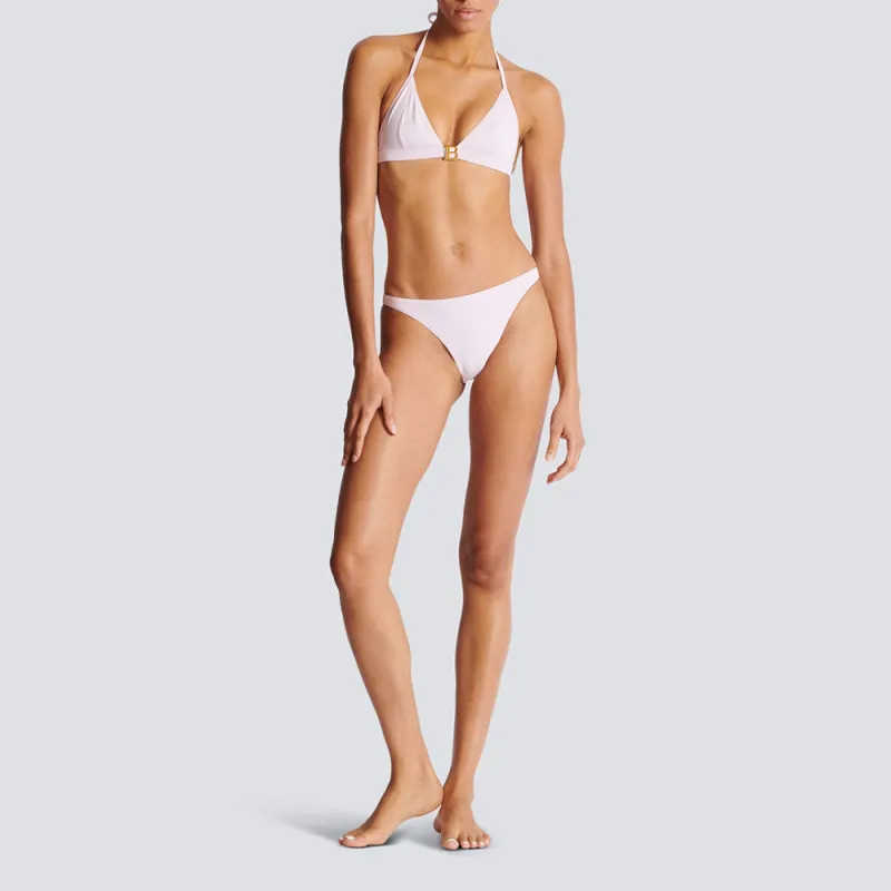 BALMAIN Two Piece Swimsuit Women's Pink-3