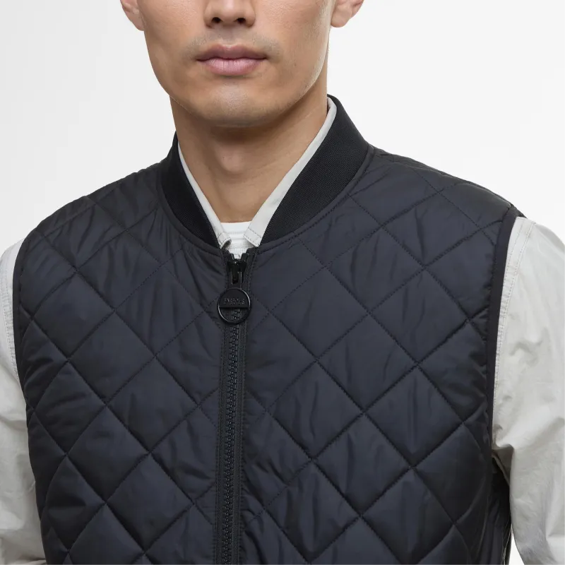 BARBOUR Vests Men Black-4
