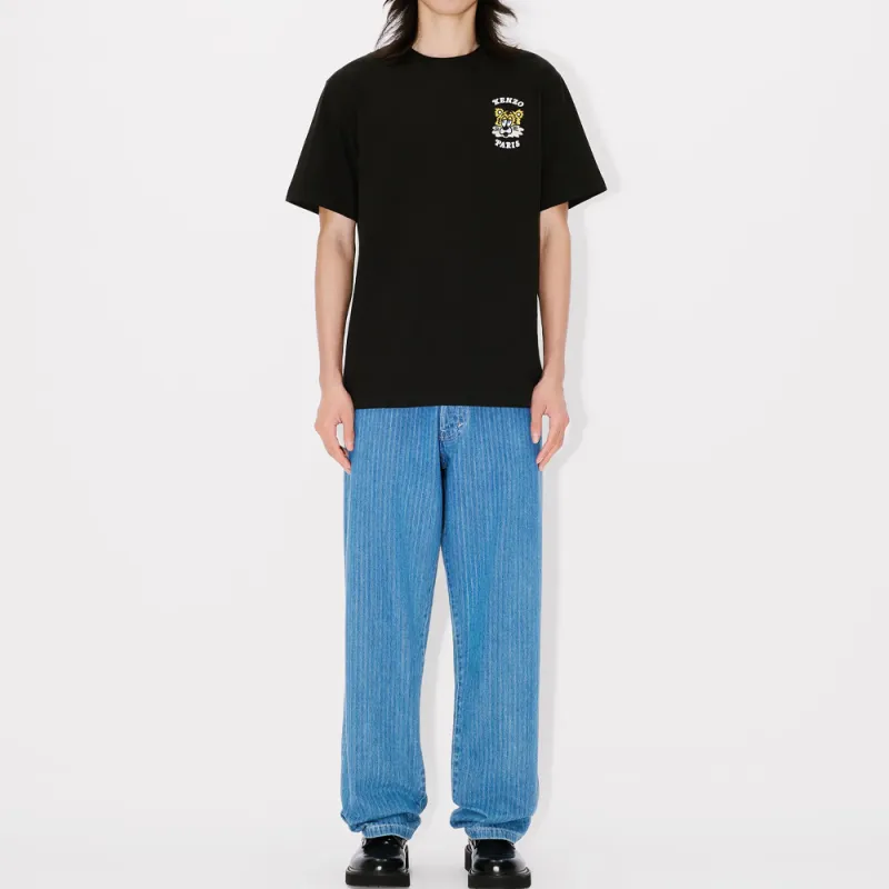 KENZO Verdy Market Genderless Embroidered T Shirt-2