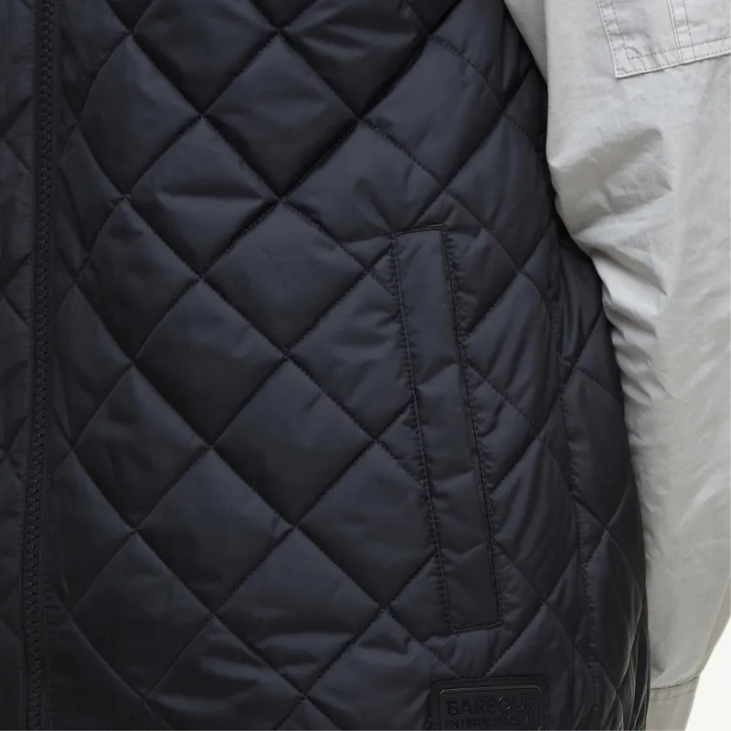 BARBOUR Vests Men Black-5