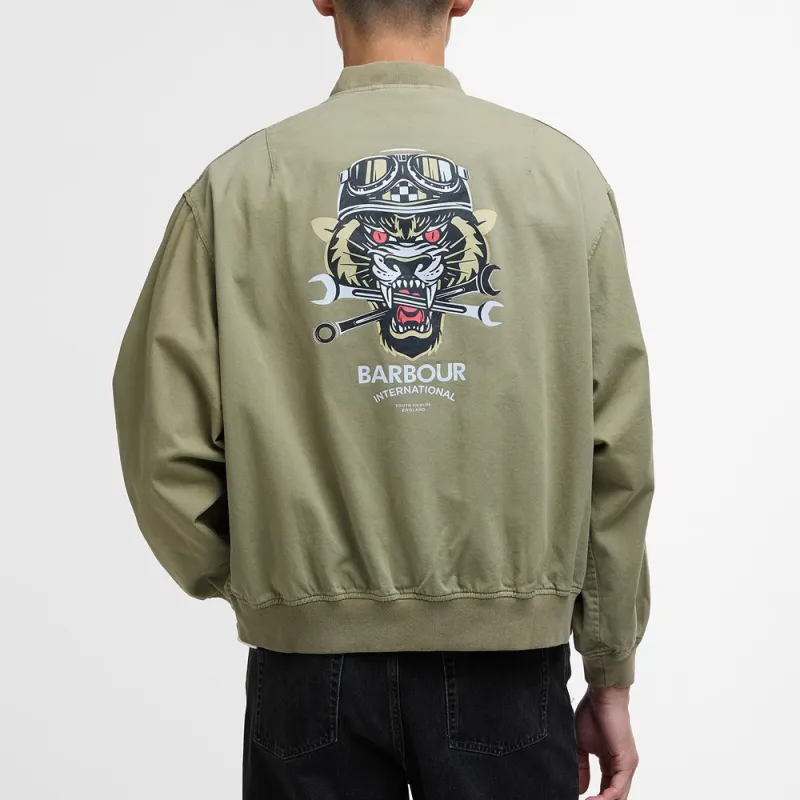 BARBOUR SS25 Jackets & Coats Men's Faded Olive Green-3