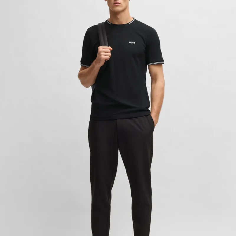 HUGO BOSS T Shirts Men Black-1