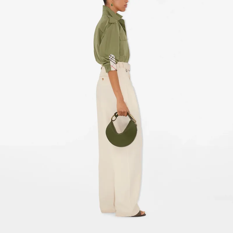 Burberry SS25 Shirt Women's Green-4