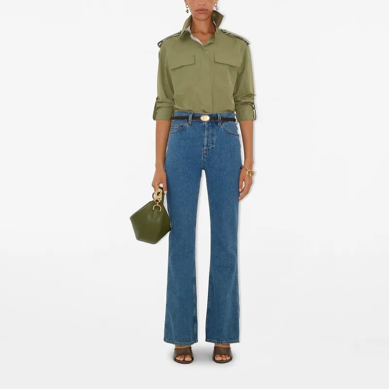 Burberry SS25 Jeans Women's Medium Blue-1