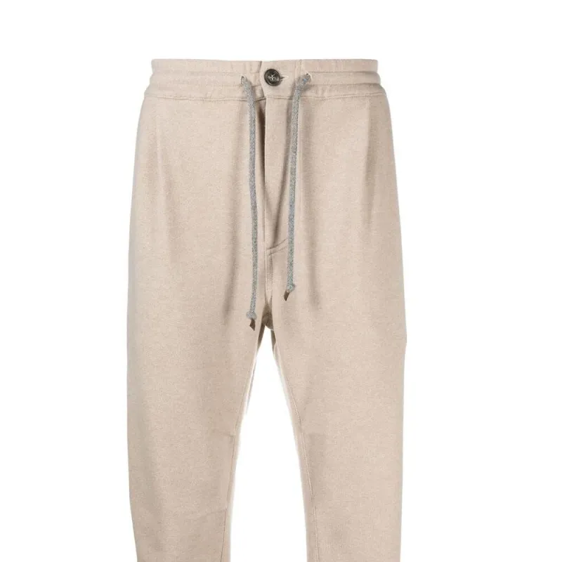Brunello Cucinelli SS23 Knitted Sweatpants Men's Khaki-4