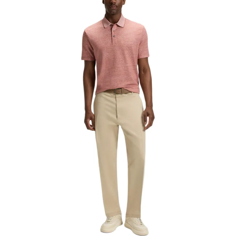 HUGO BOSS Polo Shirt Men's Dark Orange-2