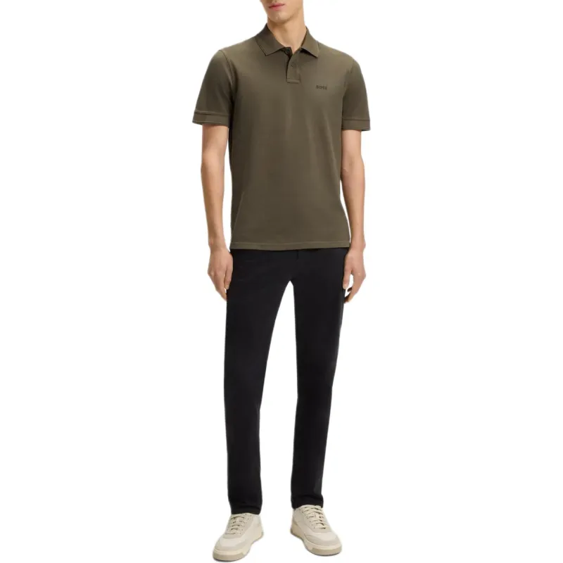 HUGO BOSS Polo Shirt Men's Khaki-1