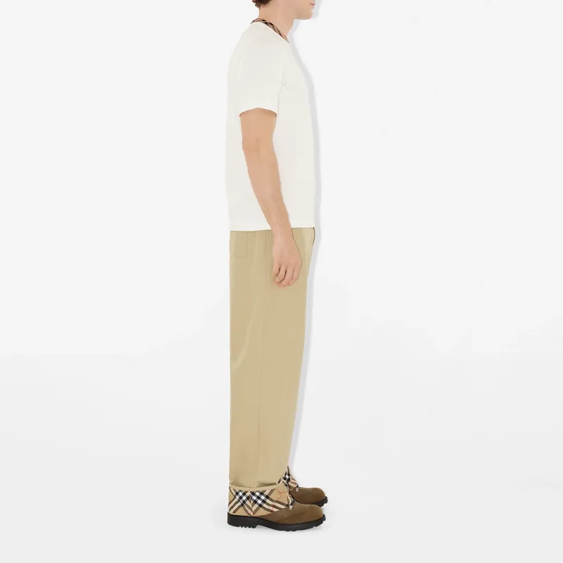 Burberry SS25 Casual Pants Men's Khaki-3