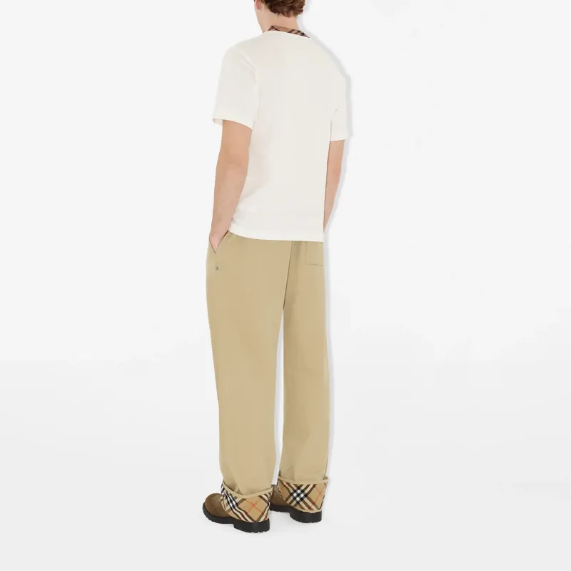 Burberry SS25 Casual Pants Men's Khaki-2