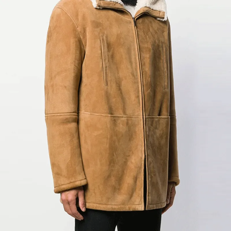 SAINT LAURENT Jacket Men's Brown-2