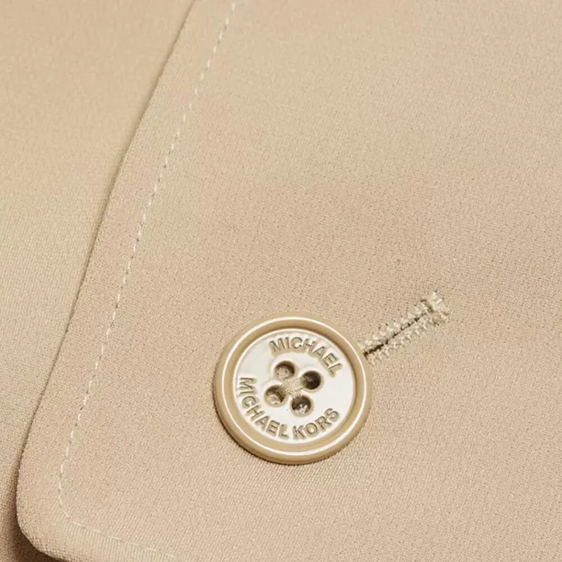 MICHAEL KORS MMK Coat Women's Khaki-4