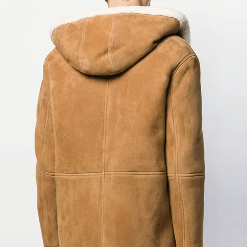 SAINT LAURENT Jacket Men's Brown-4