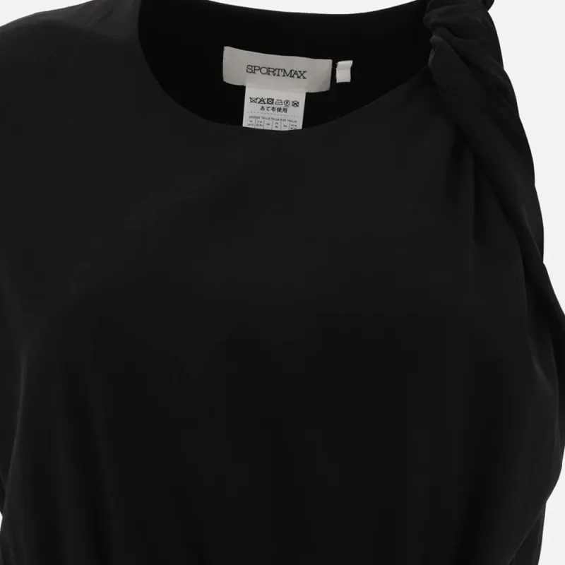 SportMax Sleeveless Torchon Dress-5