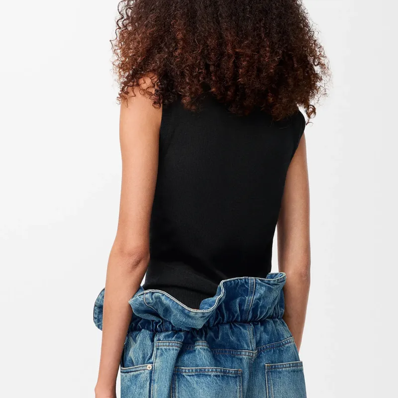 LOEWE SS25 Tank Top Women's Black-3