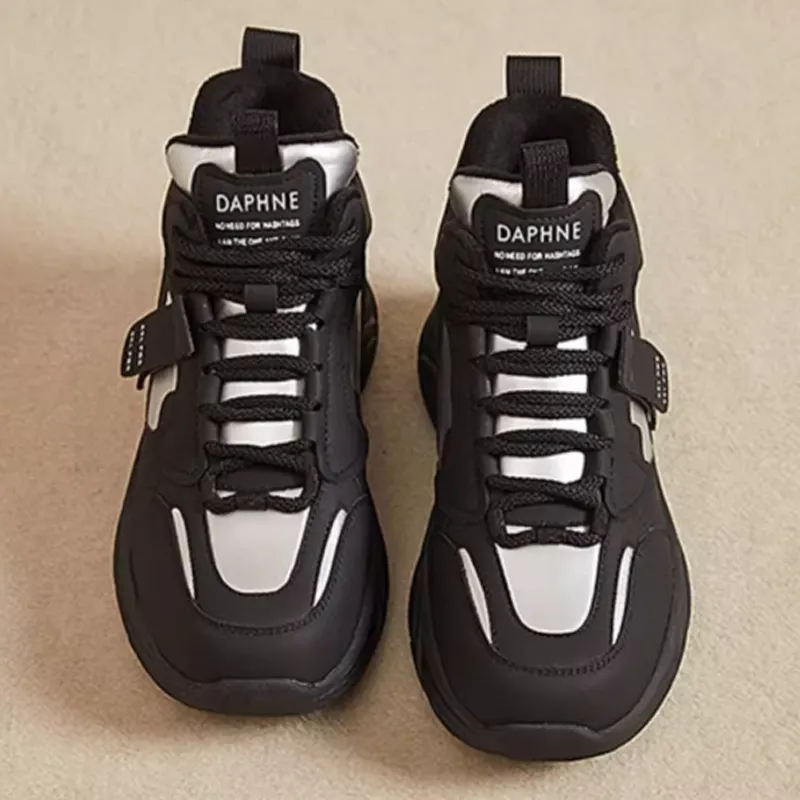 DAPHNE Abrasion Resistant Low Top Chunky Sneakers Women's-2
