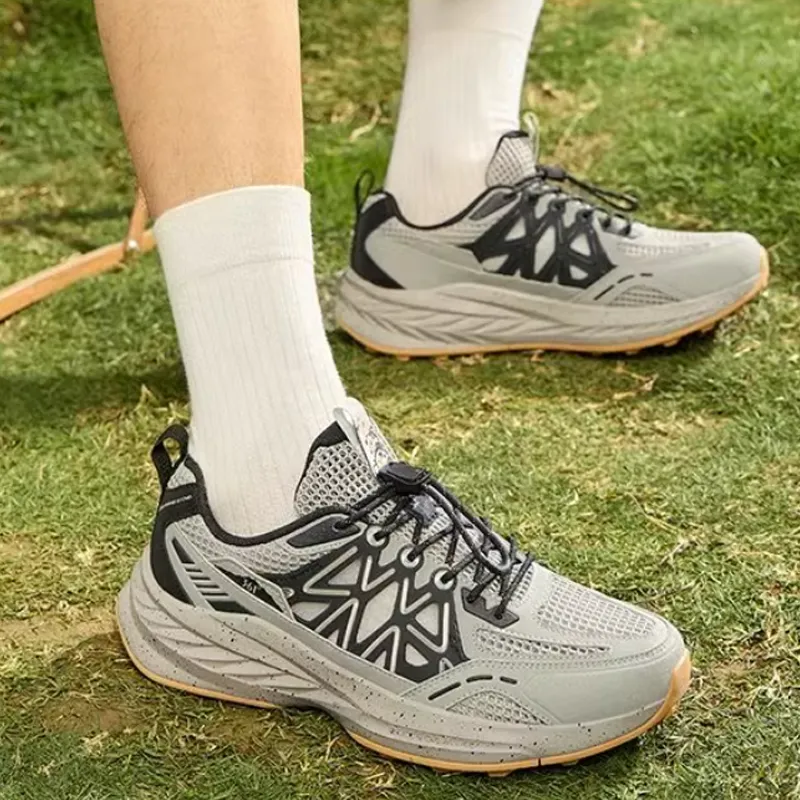 361° Hydrogen Series Cushioning, Wear Resistant Low Top Outdoor Shoes Men's Green Black-3