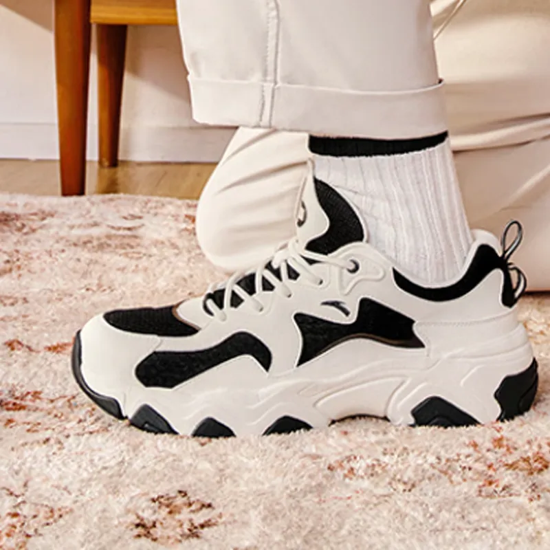 Anta Starry Sea Low Top Casual Shoes Men's White Black-3