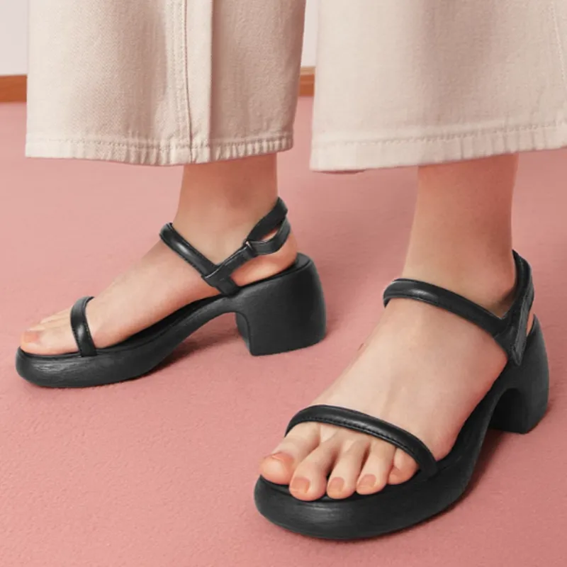 CAMPER Thelma 65mm Leather Sandals-3