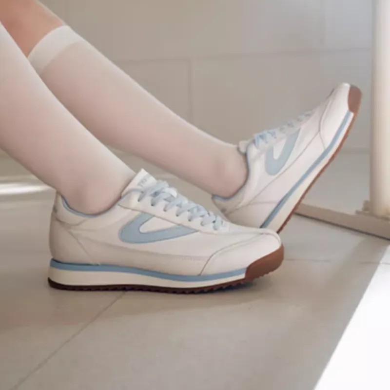 TRETORN Rawlins Low-Top Casual Shoes Unisex Beige White Blue-3