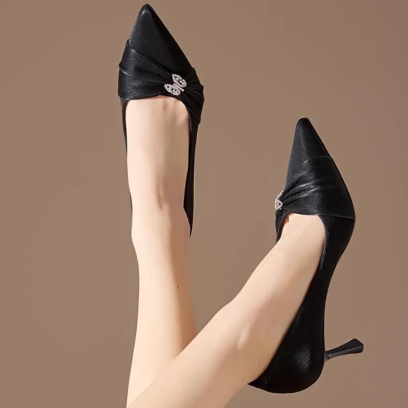 FESOUNE Slim Heel High Heels Women's-2