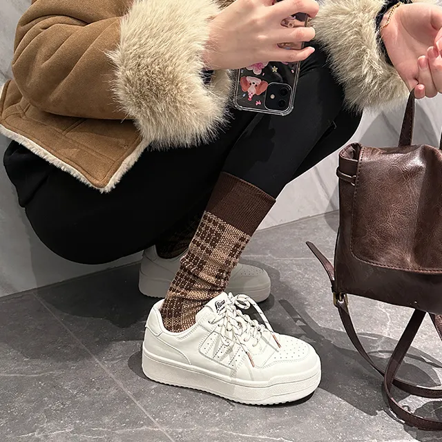 Uncle's House Low Top Casual Shoes Women's White-2