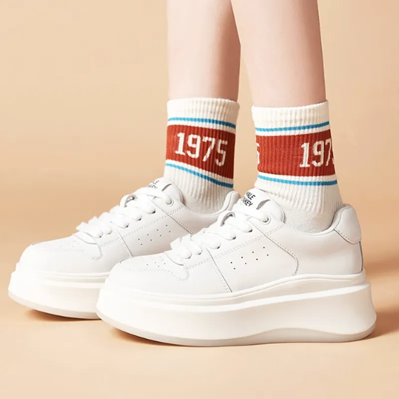 MALEMONKEY Low Top Casual Shoes Women's White-2
