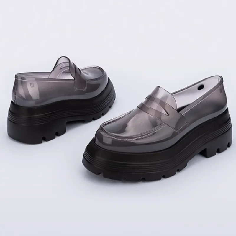 MELISSA Loafers Women's Black Gray Color-3