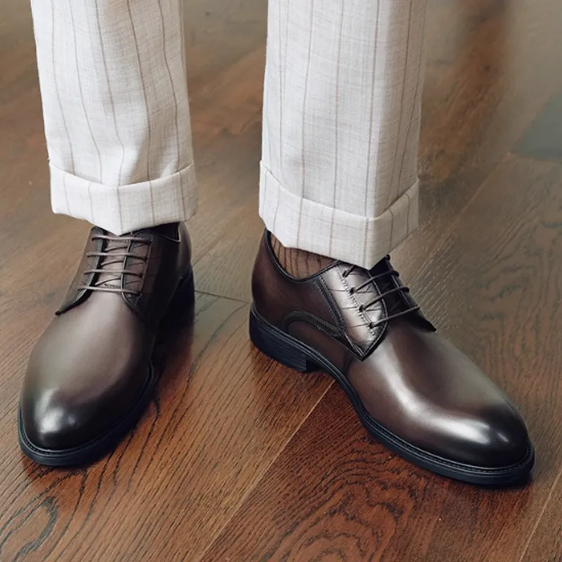 SAINT ANGELO Dress Shoes Men's Dark Coffee-4