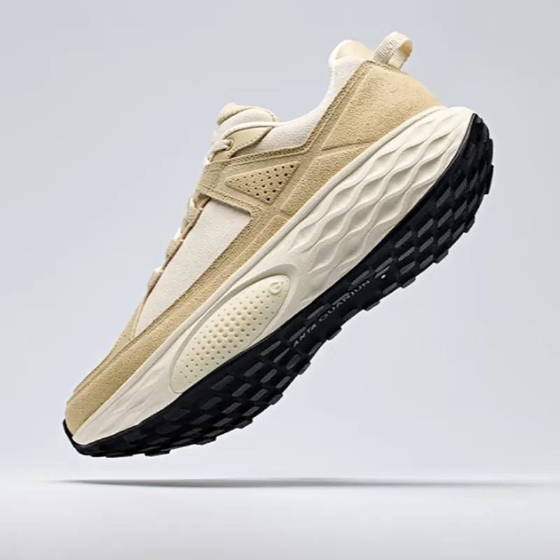 Anta Champion Series Cushioning Anti-Slip And Wear-Resistant Low-Top Casual Running Shoes Unisex Khaki-3